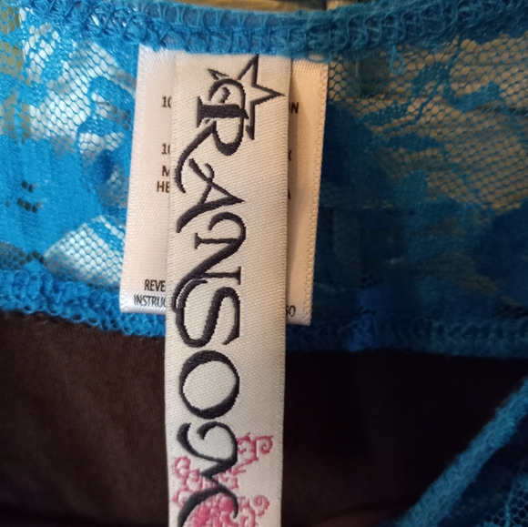 Ransom women's Tank with Cold Shoulder Sleeve Size 1X. Sku t1 - Picture 4 of 6